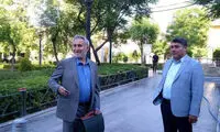 محمدرضا خاتمی در راه  دادگاه انقلاب