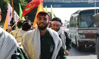 شهید حججی در مراسم سالگرد رحلت امام(ره)