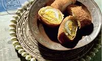 طرز تهیه رولت تن ماهی و تخم مرغِ سریلانکایی