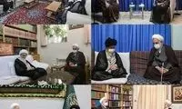 دیدار رئیس جدید قوه قضائیه با مراجع تقلید در قم