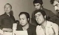 حسین عرفانی و بهروز وثوقی در حال دوبله «گوزن‎ها»