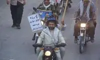 روحانی مجلس با موتور کراس +عکس