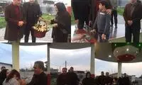 حضور سرپرست پرسپولیس بر مزار نوروزی