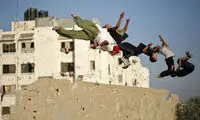 عکس: پارکور در غزه