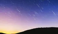 اوج بارش شهابی در آسمان امشب