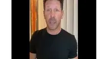 پیام‌تصویری سیمئونه: همه در خانه بمانیم