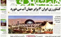 عناوین روزنامه های امروز 93/07/15