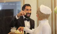 تصاویر عروسی «هادی کاظمی» و «سمانه پاکدل»