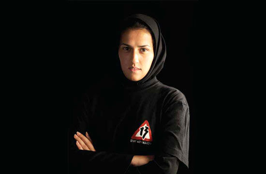 مهسا احمدی، بهترین بدلکار زن دنیا