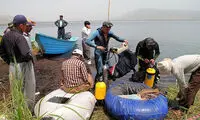 در جستجوی 2 غرق‌ شده دریاچه زریوار+عکس