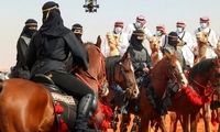 رژه زنان برای اولین بار در جشنواره مشهور عربستان