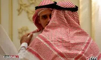 فرزند خاشقجی در مراسم ختم پدرش در جده