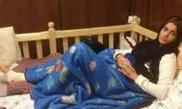 عکس: «تينا آخوندتبار» دچار سانحه شد