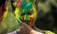 جشن رنگ هولی در هند