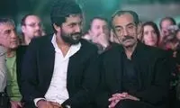 عکس: حامد بهداد در کنار پدر مرحومش