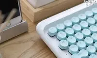 طراحی کیبورد باالهام از ماشین تحریرهای قدیمی