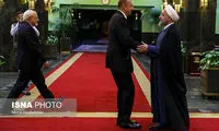 دیدار رییس جمهور آذربایجان با حسن روحانی