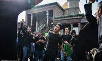 جاماندگان کربلا در حرم حضرت عبدالعظیم