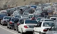 ترافیک فوق سنگین در جاده فیروزکوه ـ تهران