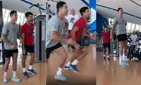 رونالدو و آموزش پرواز به تنیسور مشهور!