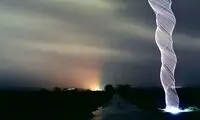گردبادی از نور! +عکس