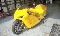 موتورسیکلت اپل با موتور موشک! +عکس