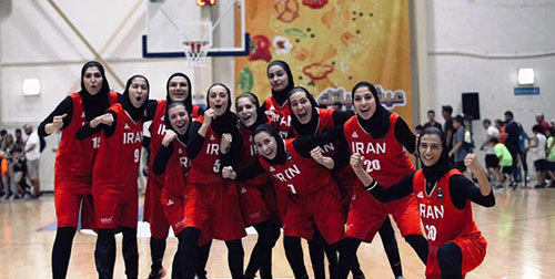 تیم ملی بسکتبال بانوان ایران تاریخ‌ساز شد