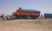 تست تصادف برخورد خودرو با کامیون
