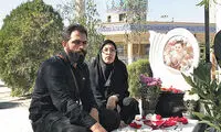 با پدر و مادر بنیتا، ١٨ ماه پس از حادثه دلخراش