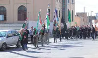 مراسم سنتی علم‌بندان در بیرجند
