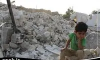 عکس: کودک زلزله زده به چی فکر می کند؟
