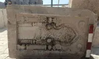 کشف یک محراب تاریخی در پاسارگاد