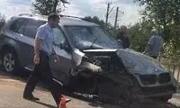 ویدئویی از لحظه تصادف شدید خودروی BMW