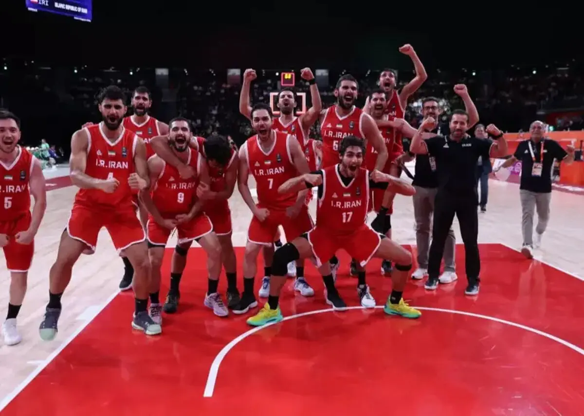 اولین مدال کاروان ایران بر گردن بسکتبالیست‌ها آویخته شد!