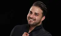 قاب عاشقانه بابک جهانبخش و همسرش در یک مکان خاص!