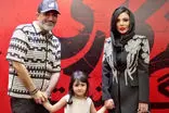 دختر مهران غفوریان و هادی حجازی‌فر در کلاغ