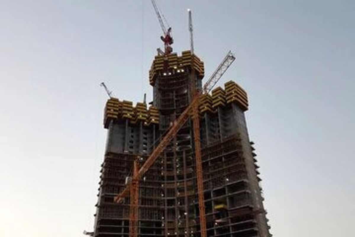 ساخت آسمانخراش یک کیلومتری عربستان از سر گرفته شد