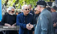 دو قاب غم‌انگیز از مهران مدیری در سوگ مهرجویی