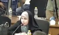 رفتار چندش‌آور یک خبرنگار جلوی دوربین وزارت خارجه