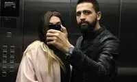 محسن افشانی و همسرش با تِم مشکی رای دادند