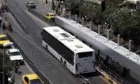 لحظه هولناک متلاشی شدن پراید توسط اتوبوس