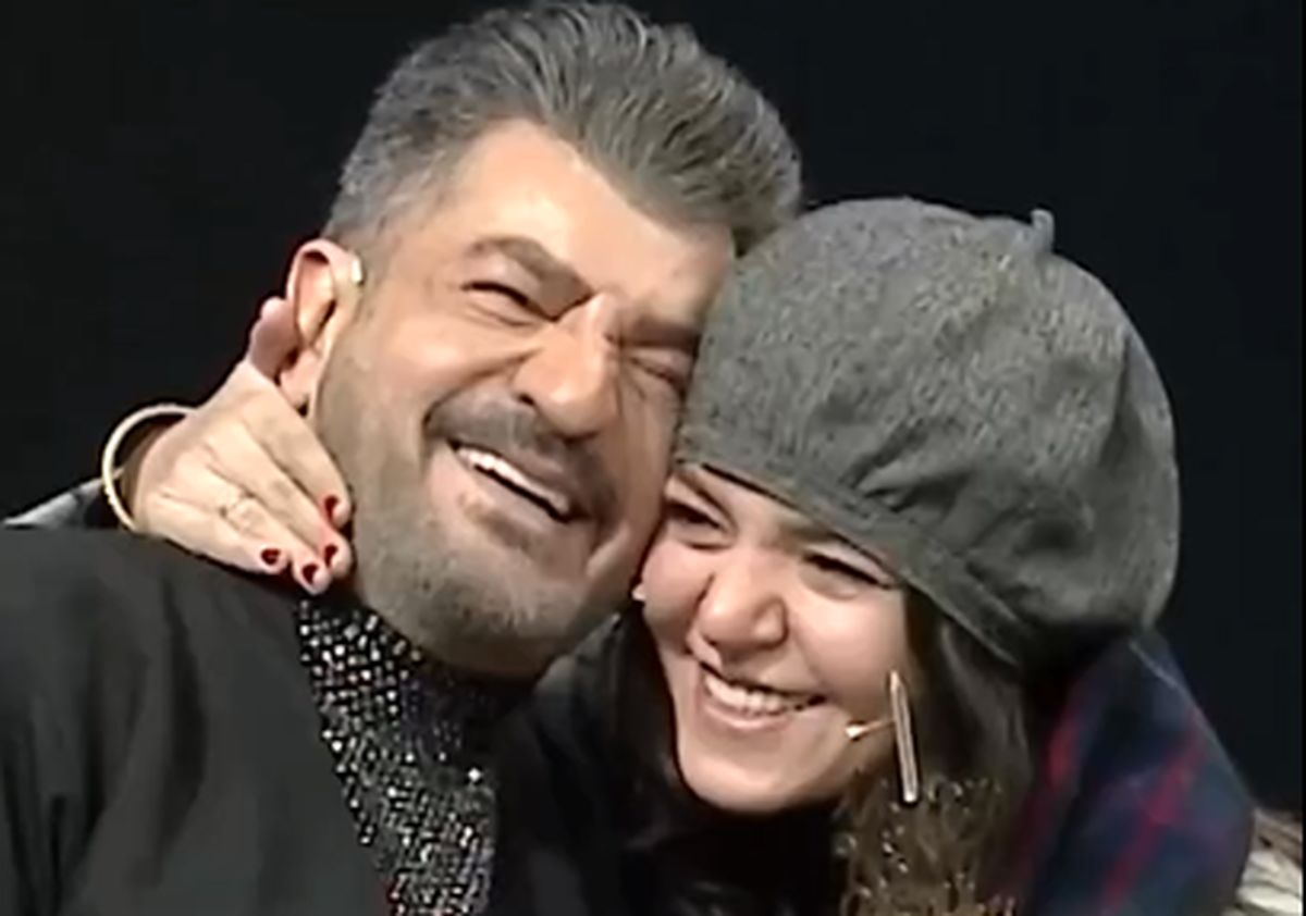 سورپرایز غیرمنتظره دختر محمود شهریاری در آنتن زنده