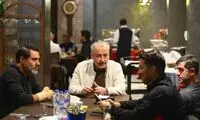 جلسه شبانه درویش با کریم باقری