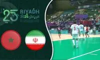 خلاصه بازی فوتسال ایران - مراکش 