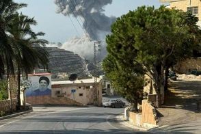 نخستین تصاویر از حملات سنگین اسرائیل به لبنان