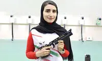 هانیه رستمیان: با اسلحه امانتی، المپیکی شدم
