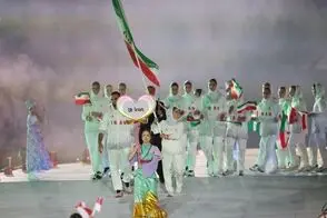 رژه باشکوه کاروان ایران در افتتاحیه آیچی-ناگویا