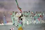 رژه باشکوه کاروان ایران در افتتاحیه آیچی-ناگویا