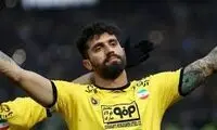 گران‌ترین بازیکن سپاهان سخت کار می‌کند!