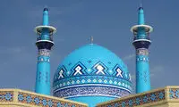مسجدی در تهران که مجهز به وسایل بازی لیزری است!